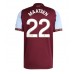 Aston Villa Ian Maatsen #22 Hjemmedrakt 2025-26 Korte ermer